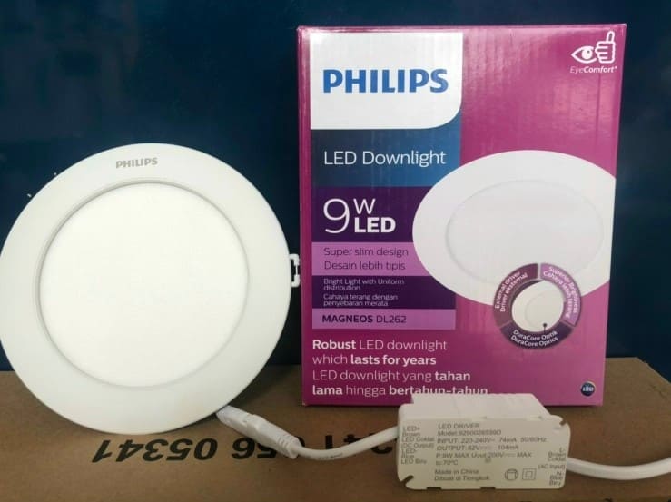 Giá bán và bảo hành của đèn led downlight Philips 9W