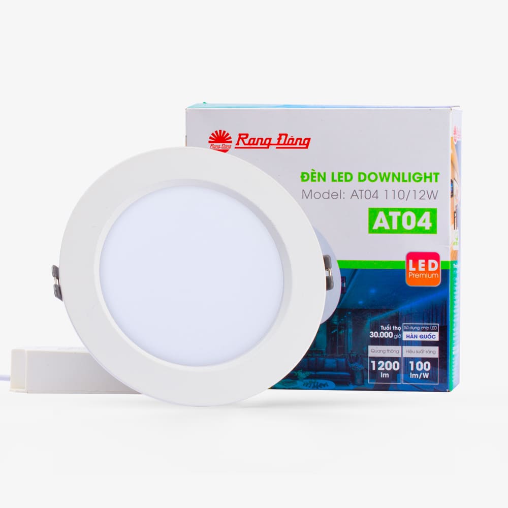 Giá đèn led âm trần 12w theo chất lượng